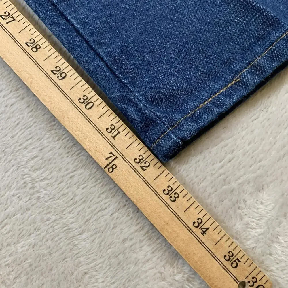 Wrangler Jeans Mens‎ Size 42x32 Blue Bootcut Cowboy Western Denim 945NAY Vintage